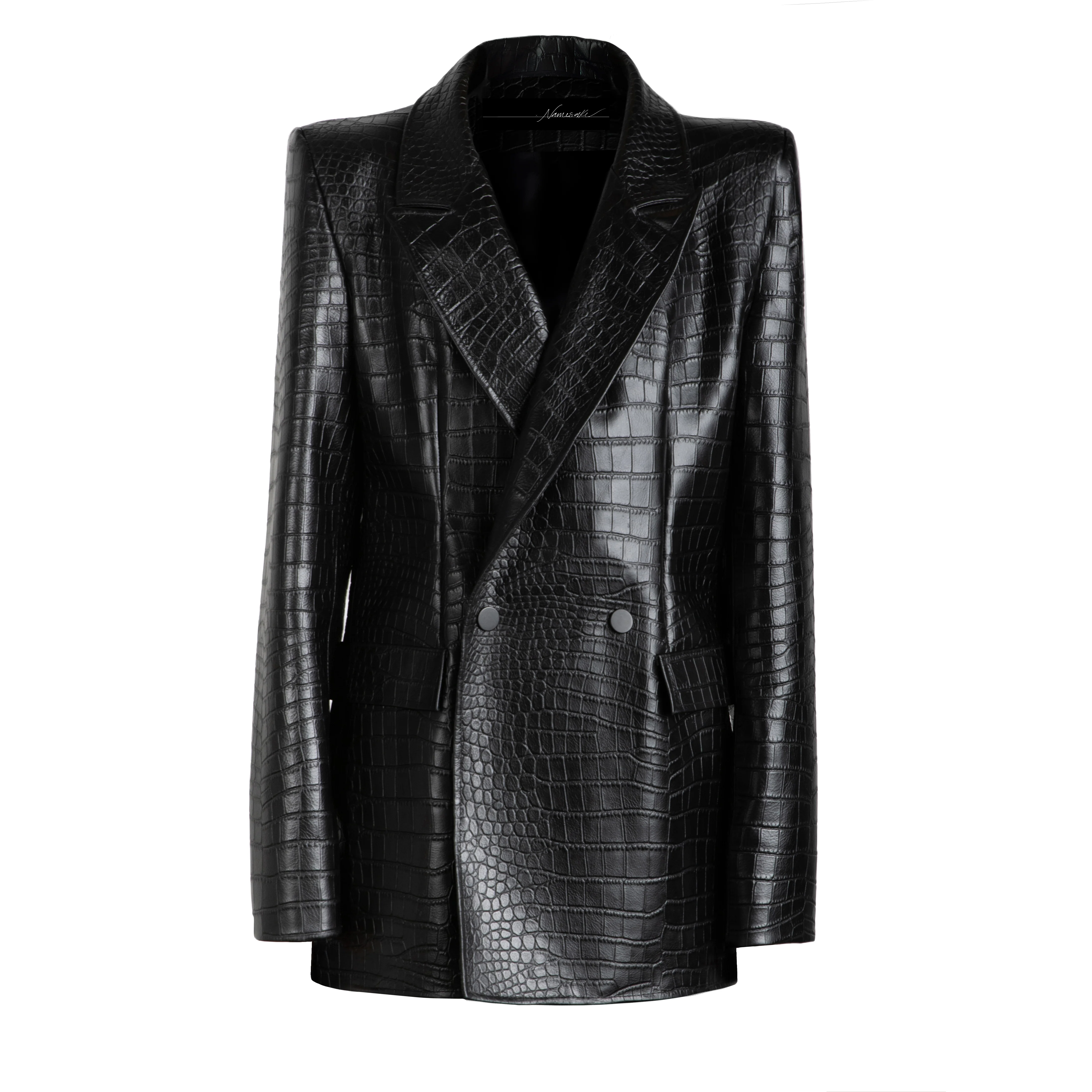 The Kamala Blazer - Croc Embossed - Image 14